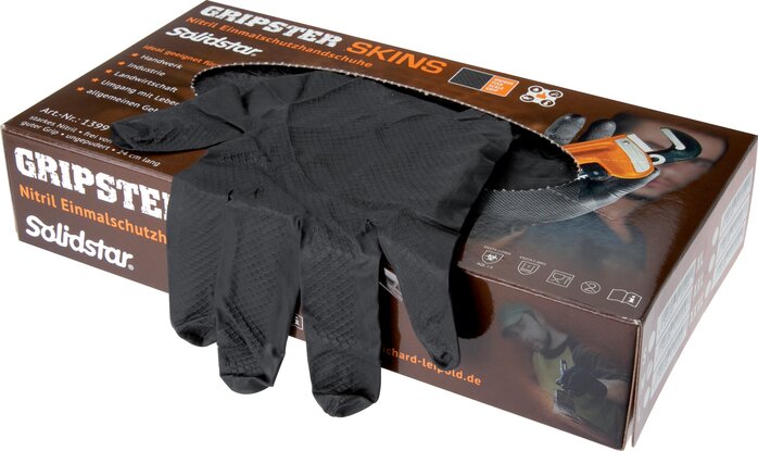 Exemplary representation: Nitrile disposable gloves (Heavy Duty)